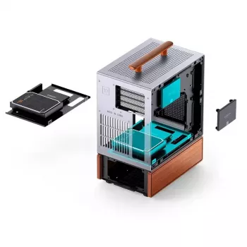 Κουτί PC Jonsbo T7 Midi Tower mATX Tempered Glass Ασημί