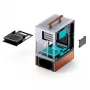Κουτί PC Jonsbo T7 Midi Tower mATX Tempered Glass Ασημί
