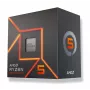 AMD Ryzen 5 7400 επεξεργαστής, Socket AM5, 6 πυρήνες, 3,3 GHz base / 4,3 GHz boost, 16 MB L3, DDR5, Radeon Graphics