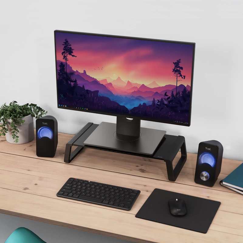 Desk Trust Monta μαύρο μέγιστη αντοχή 10 kg