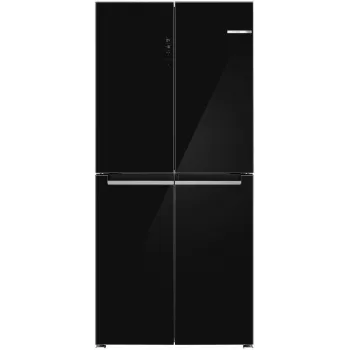 Bosch Serie 4 KMC85LBEA Ψυγείο Side-by-Side, ελεύθερης τοποθέτησης, 547 l, μαύρο
