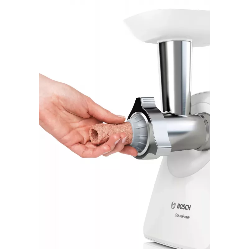 Bosch MFW2520W Κιμάς μηχανή 1500 W ανοξείδωτος χάλυβας, λευκή