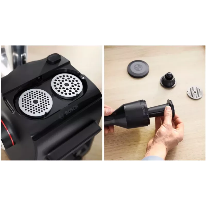 Bosch Serie 4 MFWS440B Κιμάς μηχανή 1900 W, μαύρη, ασημί
