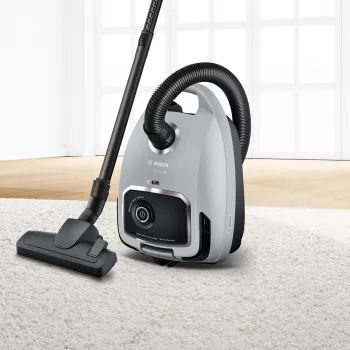 Bosch Serie 6 BGB6X330 ηλεκτρική σκούπα κυλινδρική, 600 W, σακούλα 4 L, φίλτρο HEPA, για στεγνό καθαρισμό
