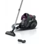 Ηλεκτρική σκούπα δαπέδου Bosch BGC05AAA1 — 700 W, 1,5 l χωρίς σακούλα, HEPA 12, τηλεσκοπικός σωλήνας από ανοξείδωτο χάλυβα, ακτίνα δράσης 9 m, γκρι