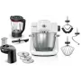 Bosch Serie 6 MUMS6EW22 κουζινομηχανή, 1600 W, σετ ζαχαροπλαστικής, εξάρτημα μπλέντερ, λευκό/ανοξείδωτο ατσάλι