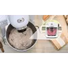 Bosch Serie 6 MUMS6EW22 κουζινομηχανή, 1600 W, σετ ζαχαροπλαστικής, εξάρτημα μπλέντερ, λευκό/ανοξείδωτο ατσάλι