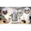 Bosch Serie 6 MUMS6EW22 κουζινομηχανή, 1600 W, σετ ζαχαροπλαστικής, εξάρτημα μπλέντερ, λευκό/ανοξείδωτο ατσάλι