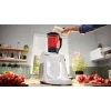 Bosch Serie 6 MUMS6EW22 κουζινομηχανή, 1600 W, σετ ζαχαροπλαστικής, εξάρτημα μπλέντερ, λευκό/ανοξείδωτο ατσάλι