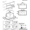 Electrolux LFG516X εντοιχιζόμενος απορροφητήρας, 54 cm, 600 m³/h (εντατική λειτουργία), 3 ταχύτητες, LED, τηλεχειριστήριο, ανοξείδωτος χάλυβας