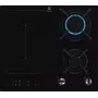 Electrolux KDI641723K Εστία Μαύρη Εντοιχιζόμενη 60 cm Συνδυαστική 4 εστιών, Περιστροφικοί διακόπτες, Αφή