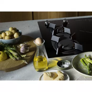 Electrolux KDI641723K Εστία Μαύρη Εντοιχιζόμενη 60 cm Συνδυαστική 4 εστιών, Περιστροφικοί διακόπτες, Αφή