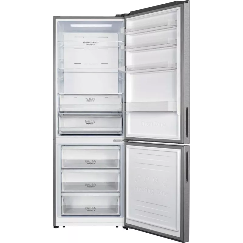 Gorenje NRK720EAXL4 ψυγείο-καταψύκτης, ελεύθερο, 495 l, γκρι