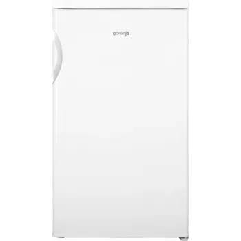 Ελεύθερο ψυγείο Gorenje R492PW — 133 L, λευκό, αναστρέψιμη πόρτα, φωτισμός LED, περιστροικοί διακόπτες