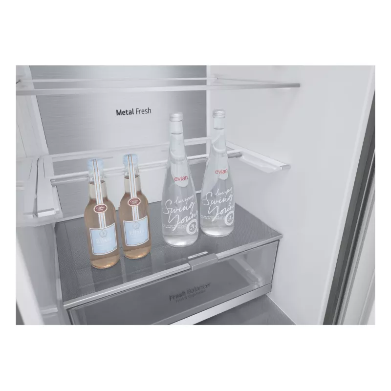 Ψυγείο-καταψύκτης LG GBV7280DPY.APYQEUR ελεύθερο 387 l Ασημί