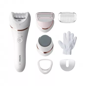 Philips 8000 Series Αποτριχωτική συσκευή Series 8000 BRE730/10 Αποτριχωτική συσκευή υγρή και στεγνή