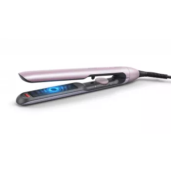 Σίδερο ισιώματος μαλλιών Philips BHS530/00 – Κεραμικές πλάκες 2,5 cm, 120–240 V, 12 βαθμίδες θερμότητας, 120–230 °C, λειτουργία ιόντων, καλώδιο 1,8 m περιστρεφόμενο