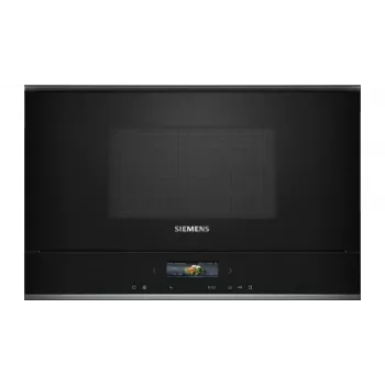 Siemens iQ700 BF722L1B1 φούρνος μικροκυμάτων μαύρος απλός φούρνος μικροκυμάτων εντοιχιζόμενος 21 l 900 W