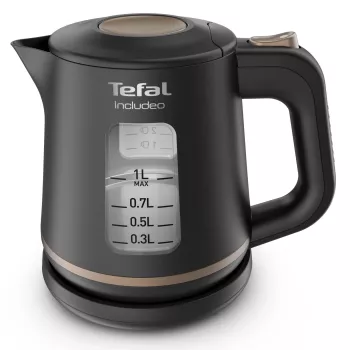 Tefal Includeo KI5338 Βραστήρας 1 L 2400 W Μαύρος