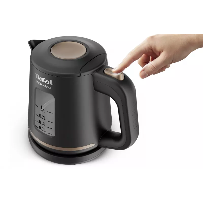 Tefal Includeo KI5338 Βραστήρας 1 L 2400 W Μαύρος
