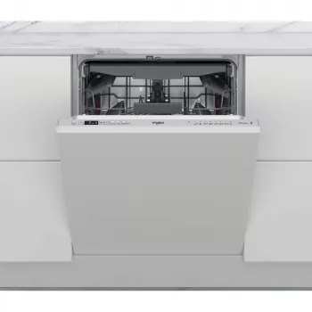 Whirlpool WI 7020 PF Πλήρως εντοιχιζόμενο πλυντήριο πιάτων 14 σερβίτσια Ασημί