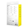 Καλώδιο USB-A σε Lightning Baseus 1 m 5 V 2,4 A λευκό, USB PD, 480 Mbit/s