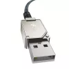 Καλώδιο USB-A σε Lightning Baseus 1 m 5 V 2,4 A λευκό, USB PD, 480 Mbit/s