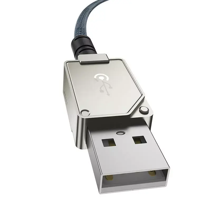Καλώδιο USB-A σε Lightning Baseus 1 m 5 V 2,4 A λευκό, USB PD, 480 Mbit/s