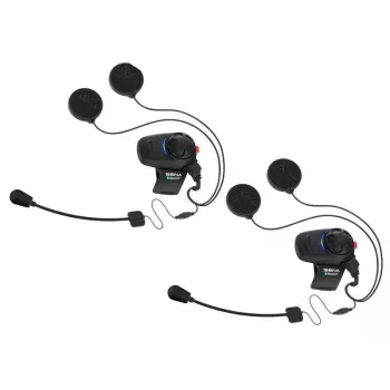 Sena Ενδοεπικοινωνία μοτοσυκλέτας SMH5 Dual Pack – Κιτ headset Bluetooth για δύο οδηγούς
