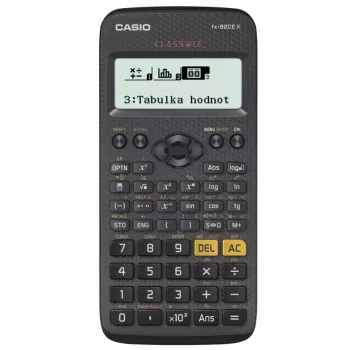 CASIO Υπολογιστής επιστημονικός FX 82CEX μαύρο οθόνη 12 ψηφίων