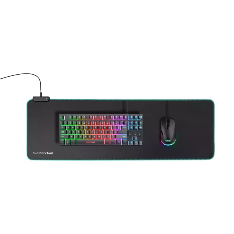 Trust GXT 764 Glide-Flex XXL Gaming mousepad μαύρο