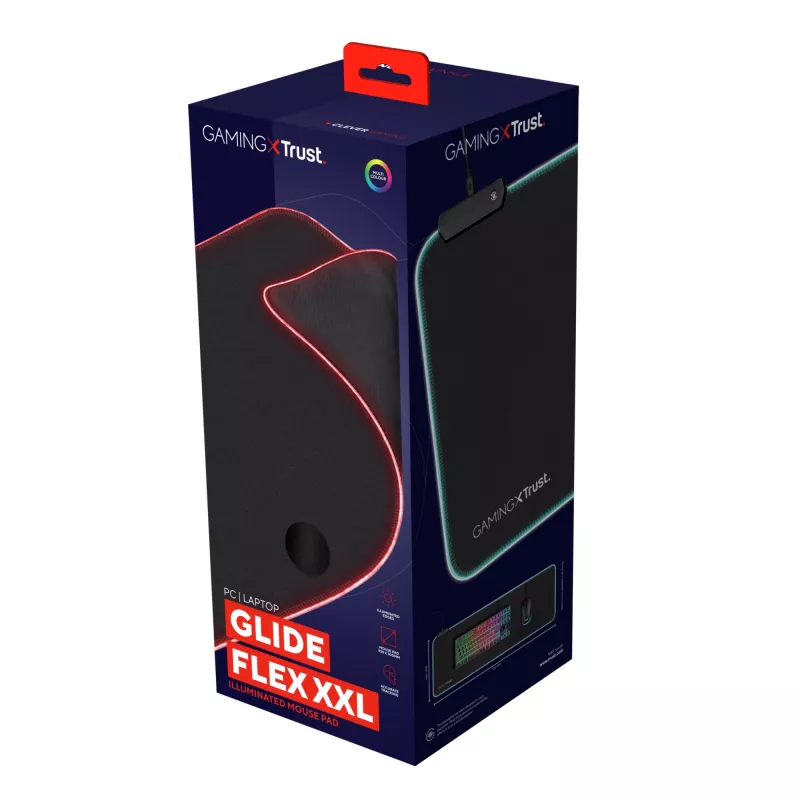 Trust GXT 764 Glide-Flex XXL Gaming mousepad μαύρο