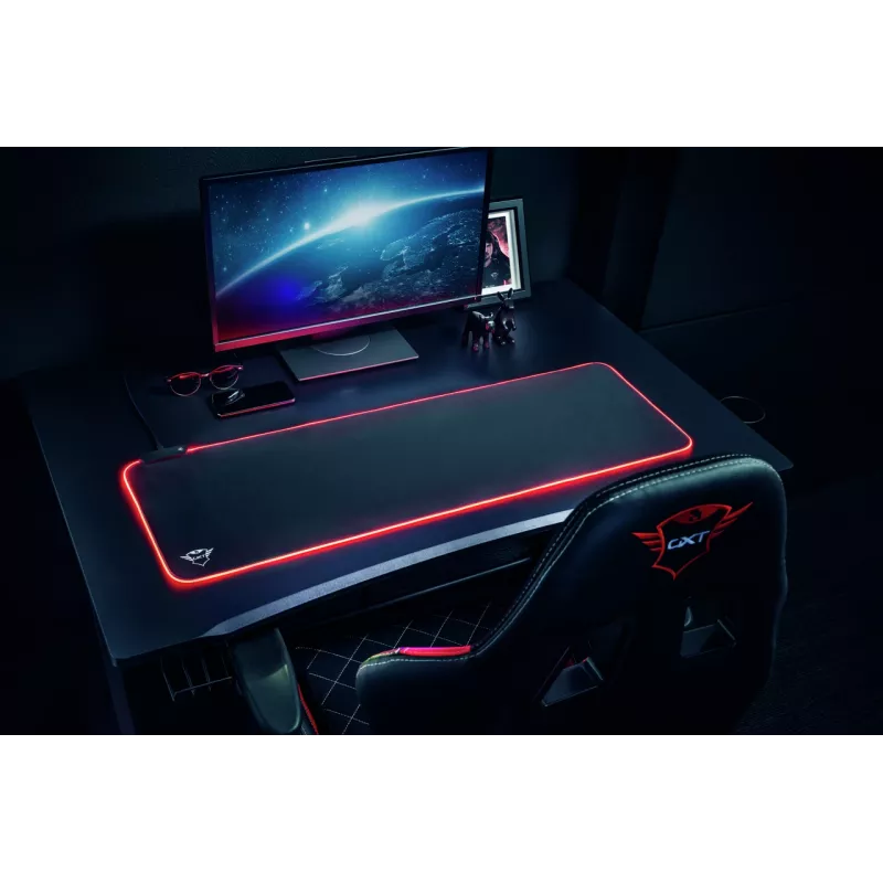 Trust GXT 764 Glide-Flex XXL Gaming mousepad μαύρο