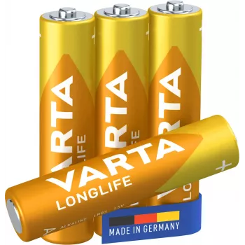 Μπαταρία VARTA Longlife Micro AAA LR03 1x4