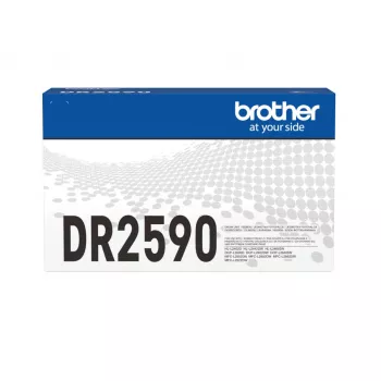 Μονάδα τυμπάνου Brother DR-2590 γνήσια μαύρη για εκτυπωτές laser, διάρκεια 15.000 σελίδων, 1 τεμ.