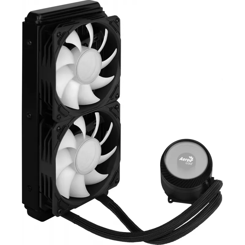 Aerocool PGS Mirage L240 ARGB υδρόψυξη επεξεργαστή, 2300 RPM, 4 ακίδων, μαύρη