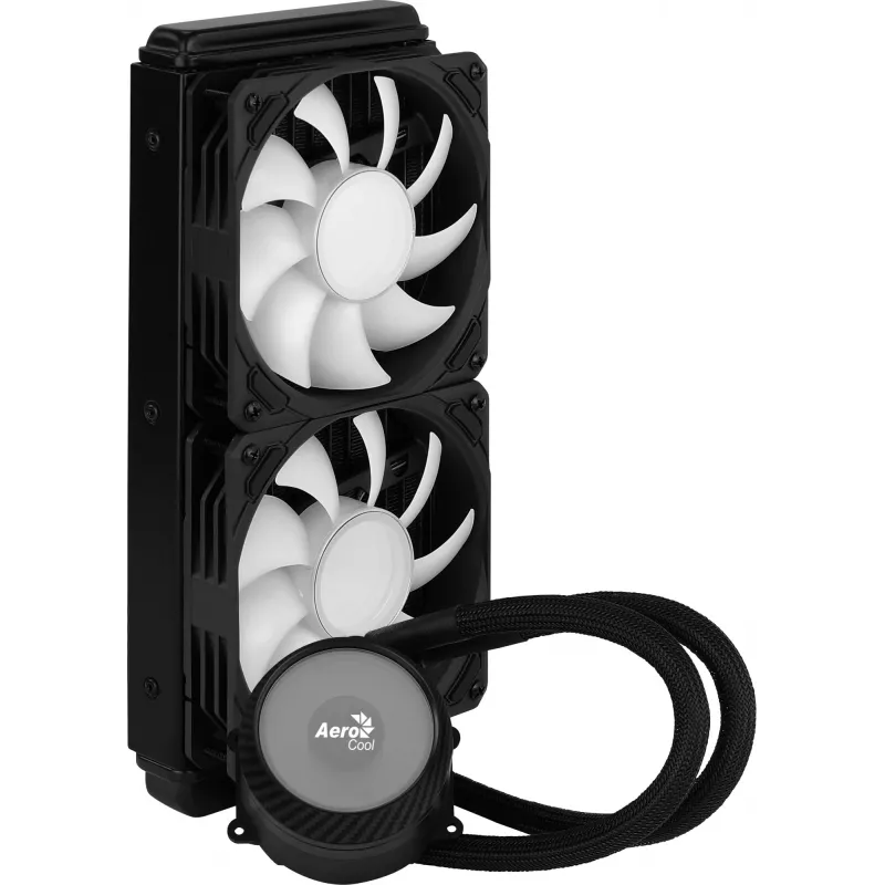 Aerocool PGS Mirage L240 ARGB υδρόψυξη επεξεργαστή, 2300 RPM, 4 ακίδων, μαύρη