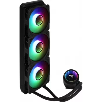 Aerocool MIRAGEL360 Υγρόψυξη CPU 3x12cm ARGB Ανεμιστήρες TDP 550W Μαύρο