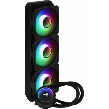 Aerocool MIRAGEL360 Υγρόψυξη CPU 3x12cm ARGB Ανεμιστήρες TDP 550W Μαύρο
