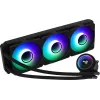 Aerocool MIRAGEL360 Υγρόψυξη CPU 3x12cm ARGB Ανεμιστήρες TDP 550W Μαύρο