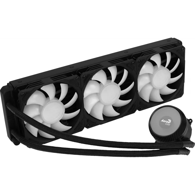 Aerocool MIRAGEL360 Υγρόψυξη CPU 3x12cm ARGB Ανεμιστήρες TDP 550W Μαύρο