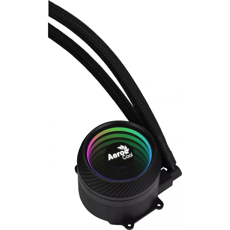 Aerocool MIRAGEL360 Υγρόψυξη CPU 3x12cm ARGB Ανεμιστήρες TDP 550W Μαύρο