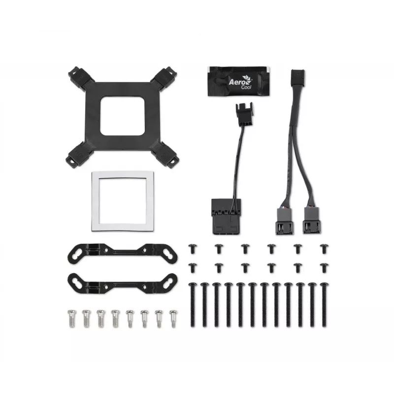 Aerocool MIRAGEL360 Υγρόψυξη CPU 3x12cm ARGB Ανεμιστήρες TDP 550W Μαύρο