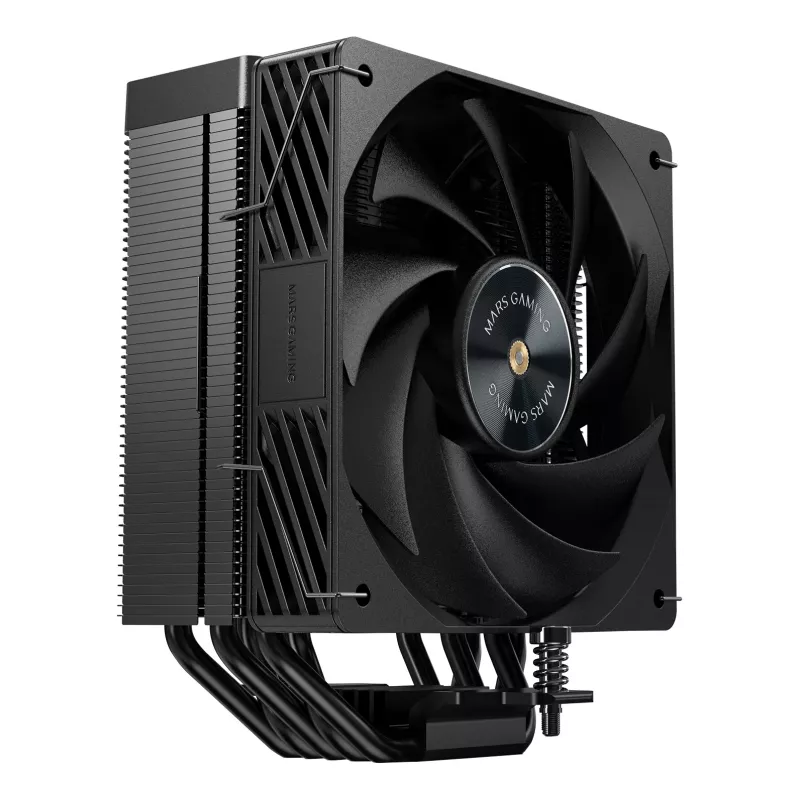 Mars Gaming MCPUX5 Σύστημα ψύξης υπολογιστή Ψύκτρα επεξεργαστή αέρα 12 cm Μαύρο 1 τεμ.