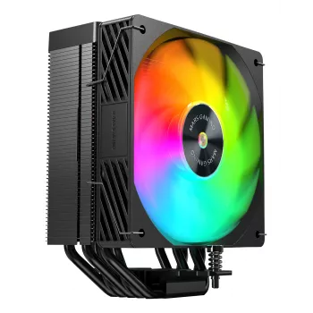 Mars Gaming MCPUX5ARGB Σύστημα ψύξης υπολογιστή Ψύκτρα επεξεργαστή αέρα 12 cm Μαύρο 1 τεμ.