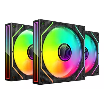 Mars Gaming MF3DPROKIT Σύστημα ψύξης υπολογιστή Ανεμιστήρας κουτιού υπολογιστή 12 cm Μαύρο