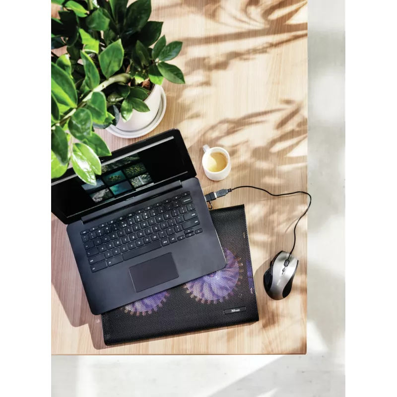 Trust 20104 Βάση ψύξης laptop 43,9 cm (17,3 ίντσες) Μαύρο
