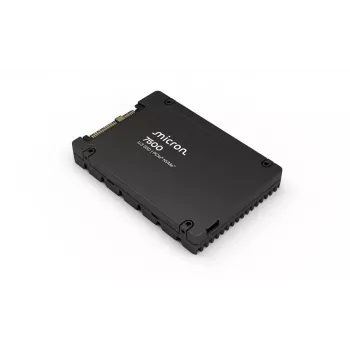 Micron 7500 PRO MTFDKCC7T6TGP-1BK1DABYYR SSD 7,68 TB, U.3, PCIe 4.0 NVMe, 2,5", Read Intensive, TCG Opal