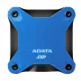 Φορητός SSD ADATA SD620 2 TB USB 3.2 Gen 2 (Micro‑B) μπλε/μαύρο — 520/460 MB/s, 80×80×15,2 mm