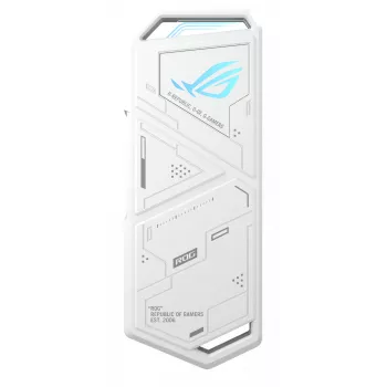 Θήκη SSD ASUS ROG Strix Arion White Edition — M.2 PCIe, USB Type-C 10 Gbit/s, για έναν SSD